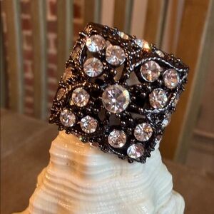 Express Rhinestone Cocktail Ring